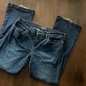 Lucky Dark Blue Boot Cut Jeans